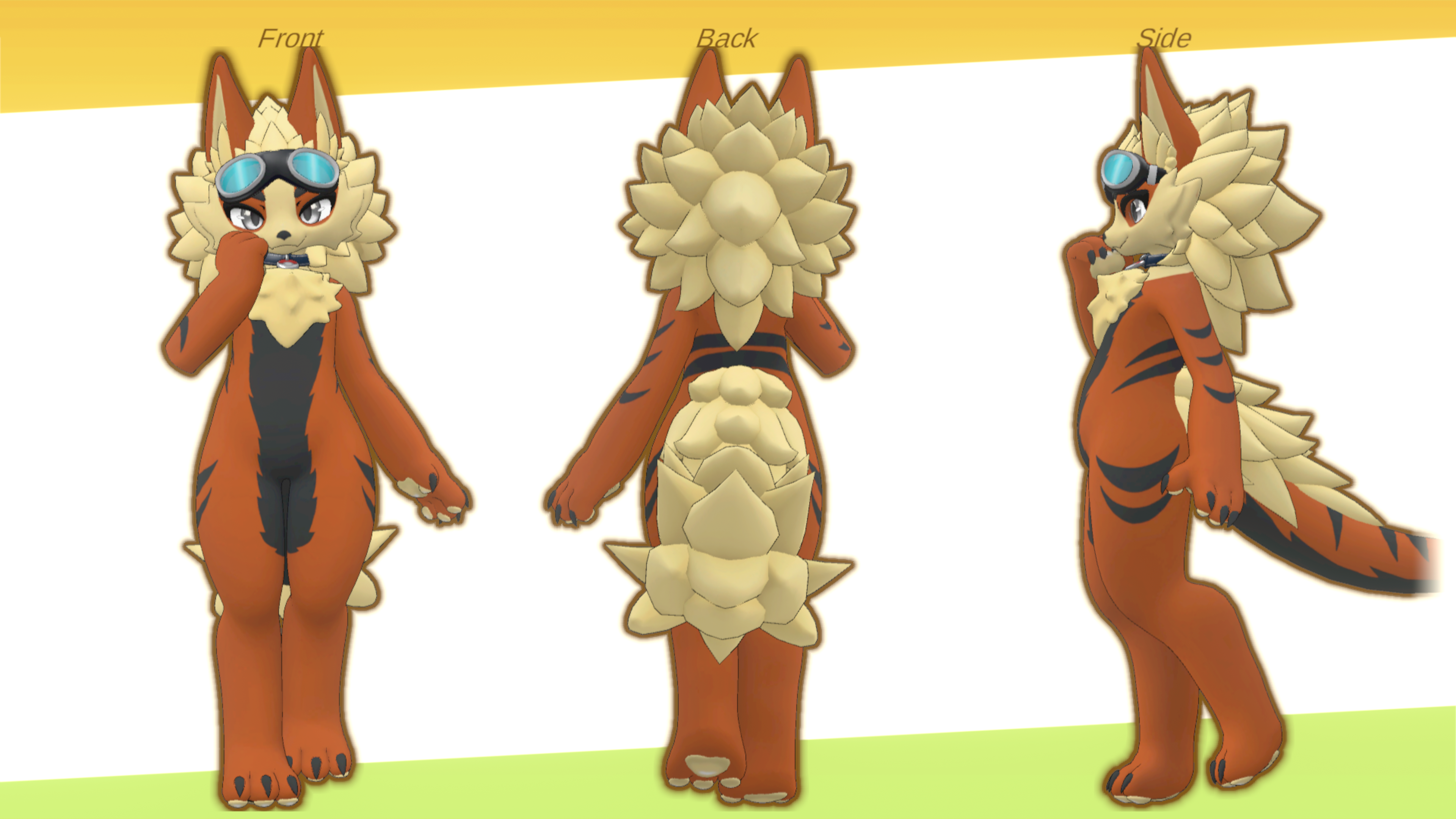 Chibi Firebeast - Chibi Mini Novabeast Textures