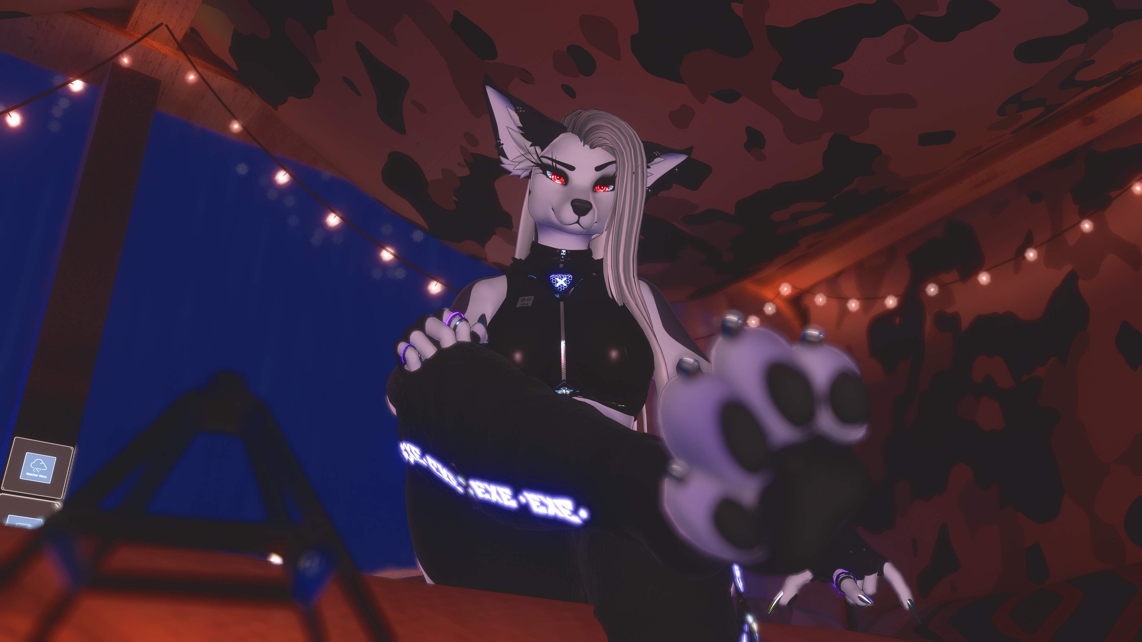 Goth Wolf- Nebula Foxigen Textures