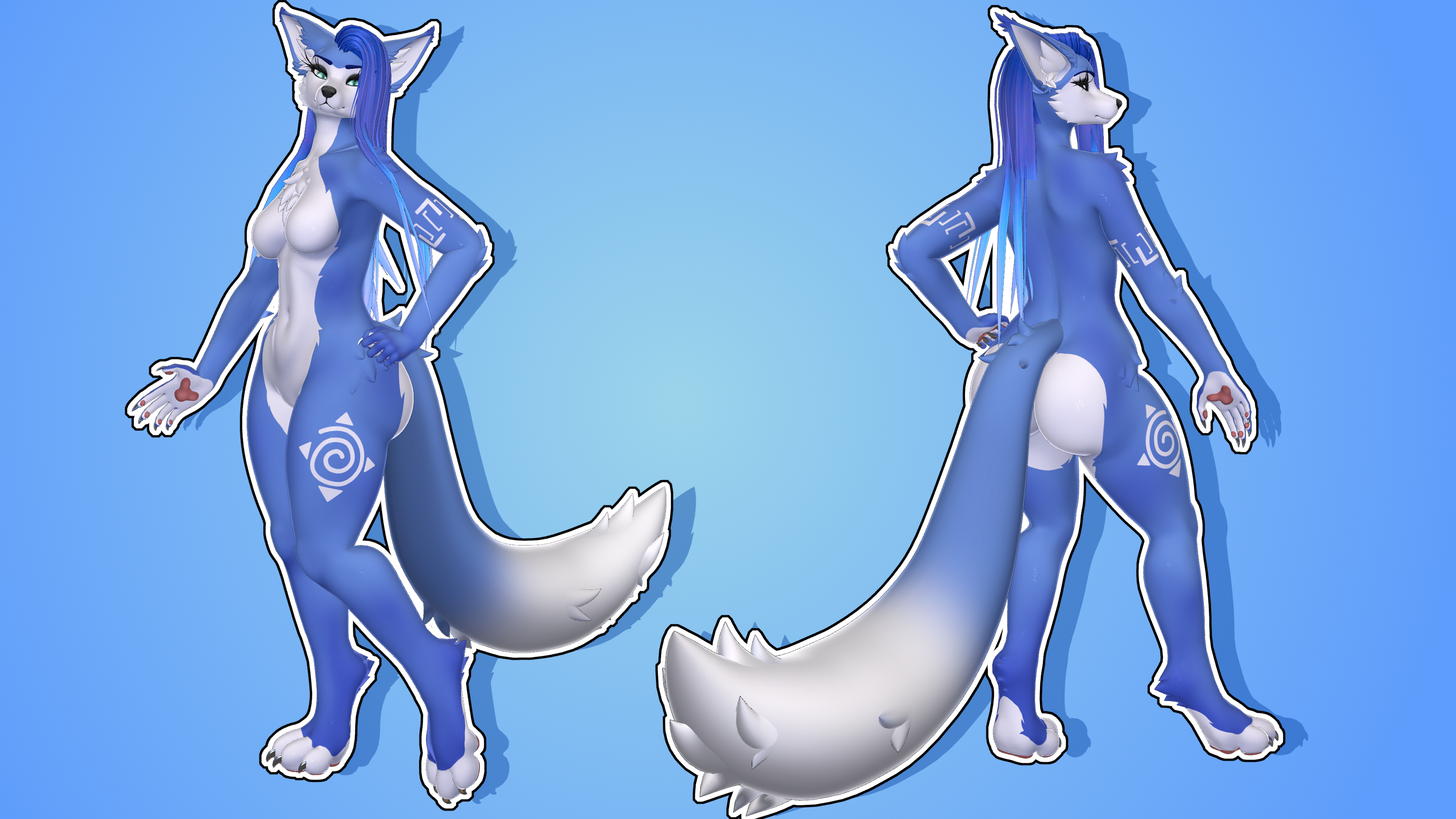 Krystal- Nebula Foxigen Textures