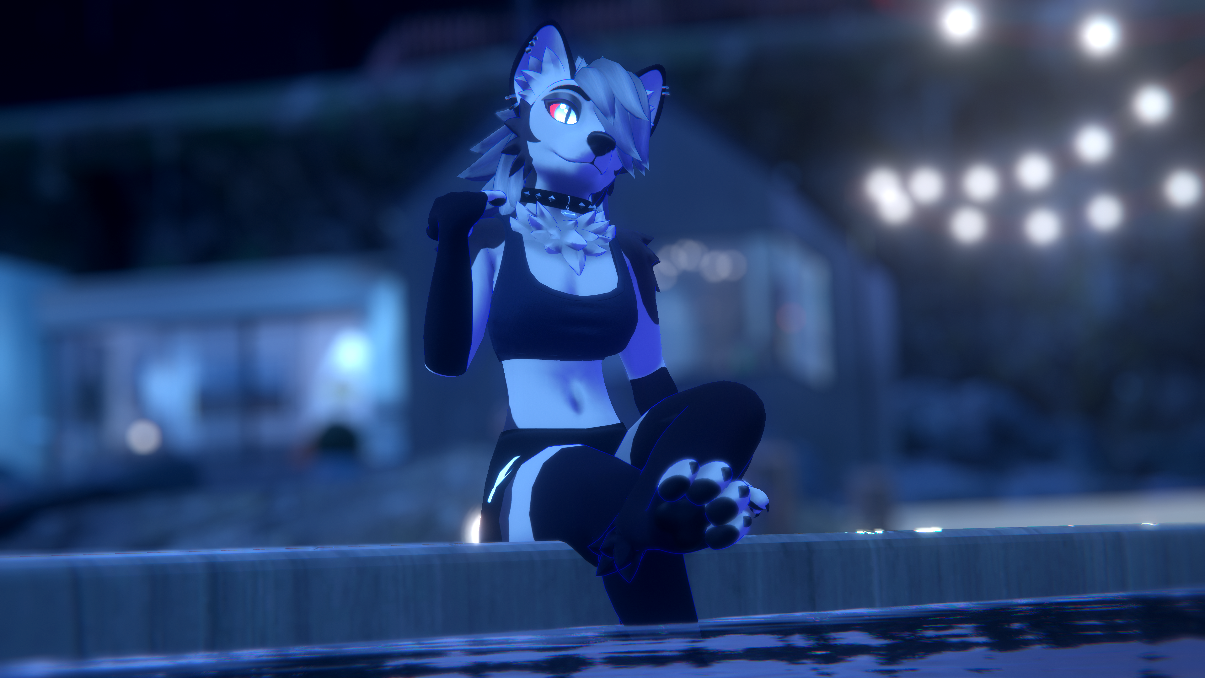 Goth Wolf - Astrawolf Textures