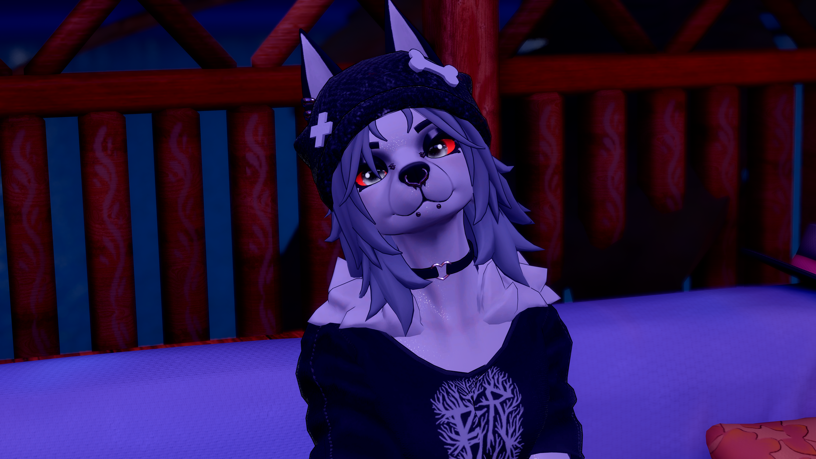 Goth Wolf - Alina Canine Textures