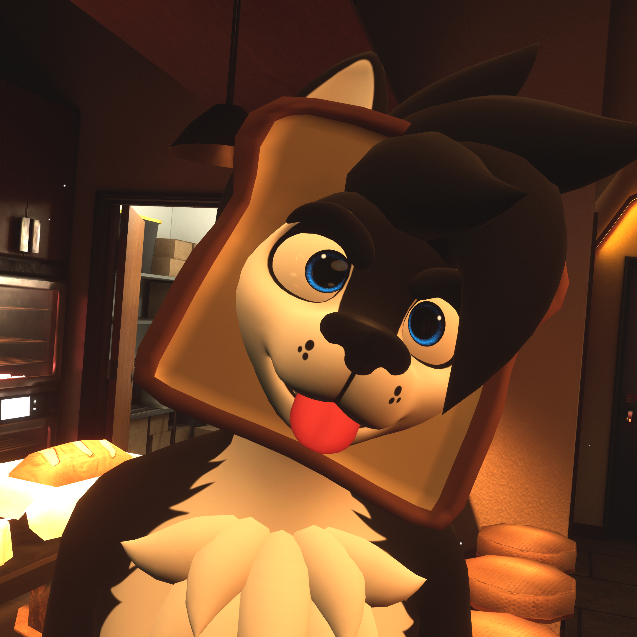 TOAST! - Vrchat asset for Viwi, Pupper, Astrawolf