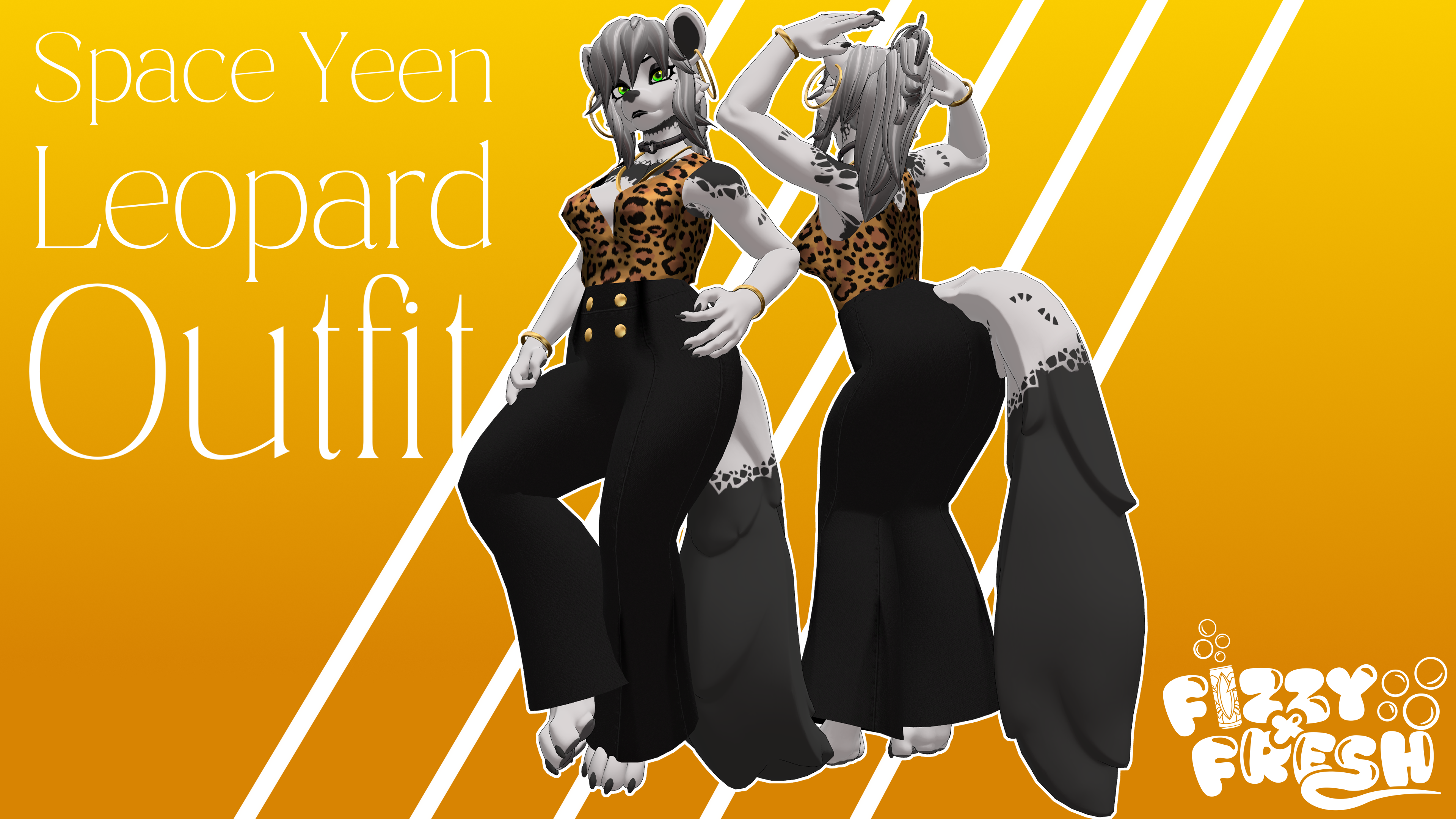Space Yeen Leopard Outfit