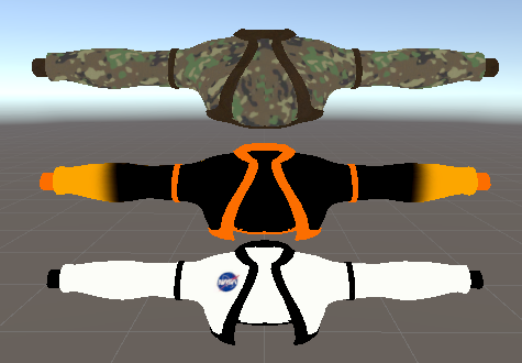 5 Piece Clothing set for Novabeast (VRCFury Prefab)