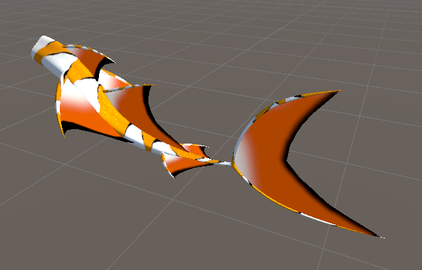 (VRCFURY) OceanDrake Tail For Vrchat
