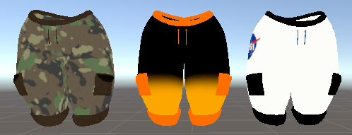 5 Piece Clothing set for Hyenid (VRCFury Prefab)
