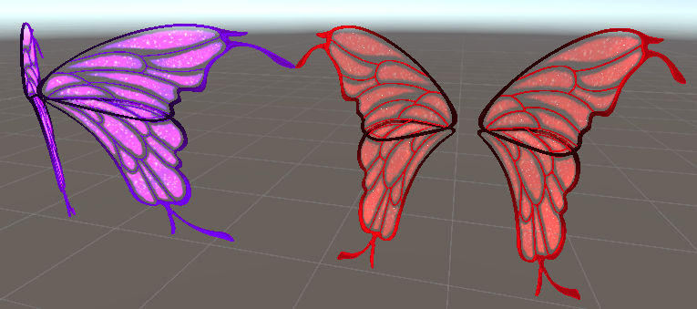 SkyDancer Wings For Vrchat {VRCFURY}