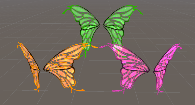 SkyDancer Wings For Vrchat {VRCFURY}
