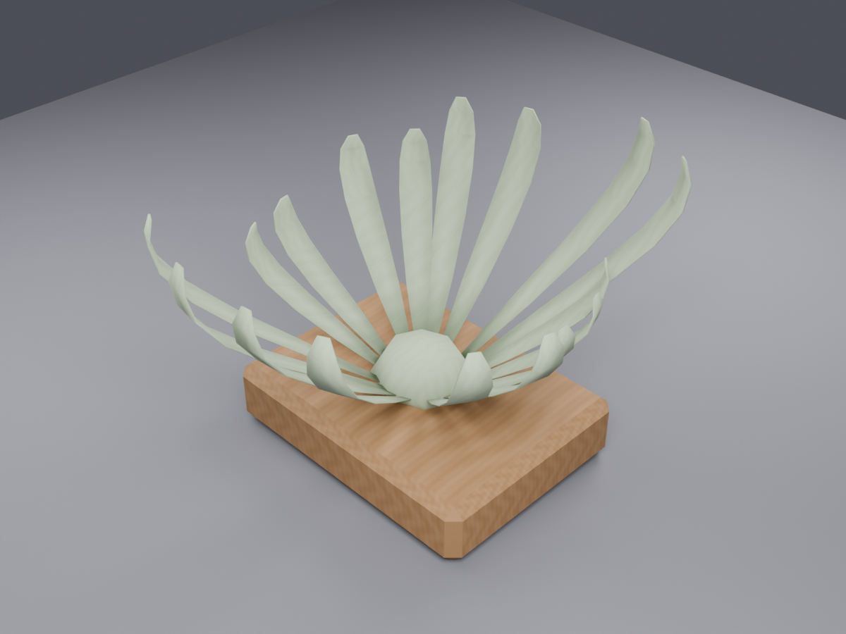 Free Low Poly Air Plant (Tillandsia) - Houseplant VRChat World Prop