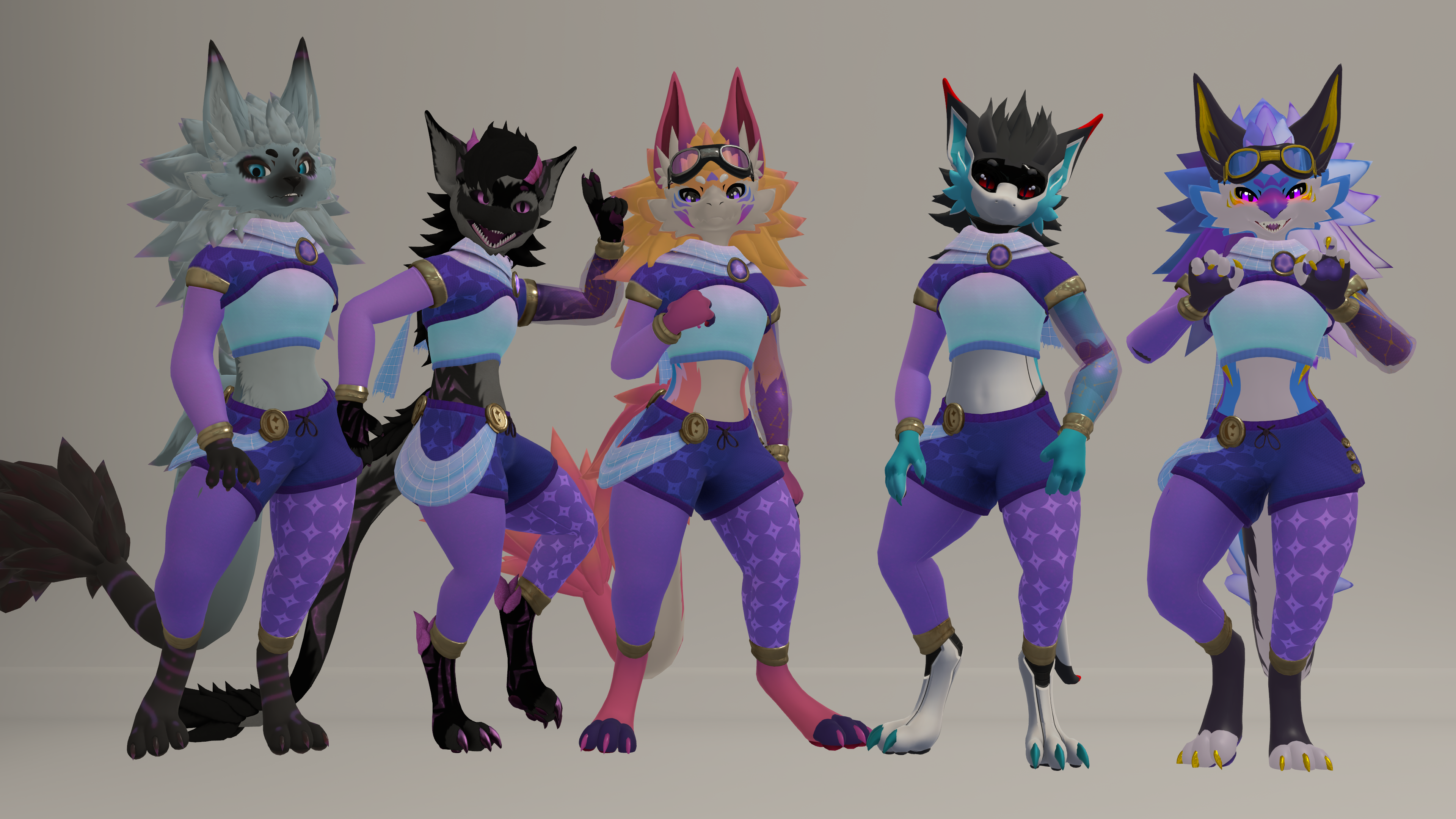 Dreamweaver: Furality Somna Outfit for Nardoragon and Novabeast