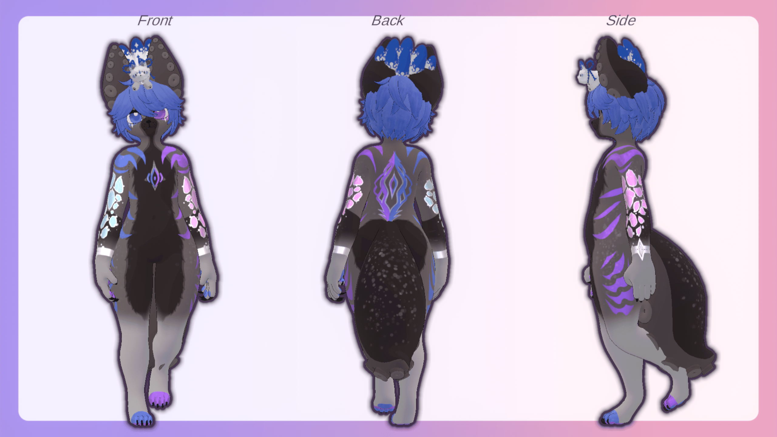 Sugar Rot Halloween 2025 vrchat furry avatar ,vrcfury, facetracking/vrcft