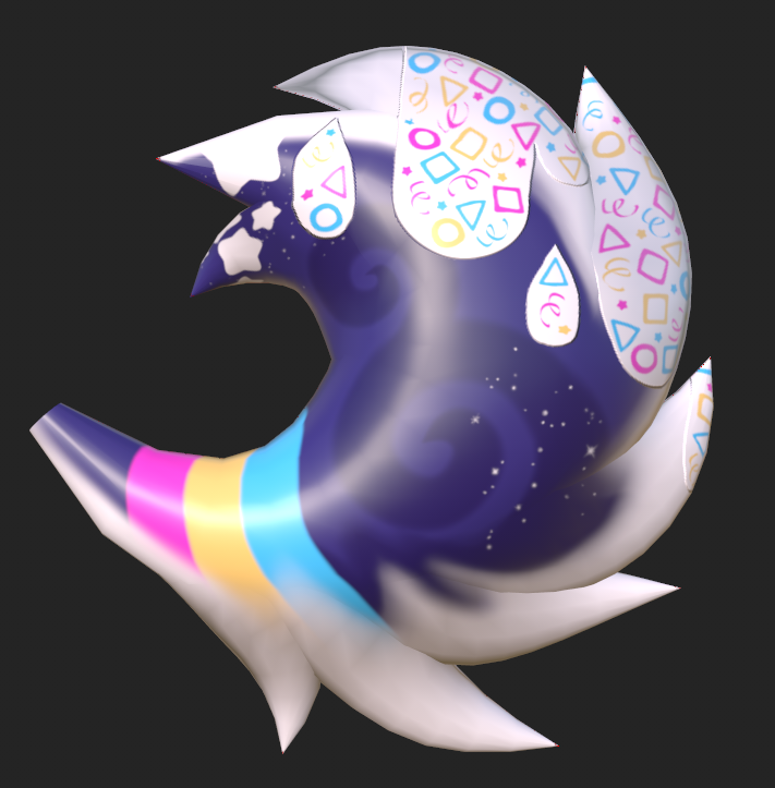 Confetti Mayu's Curled Tail  | TEXTURE