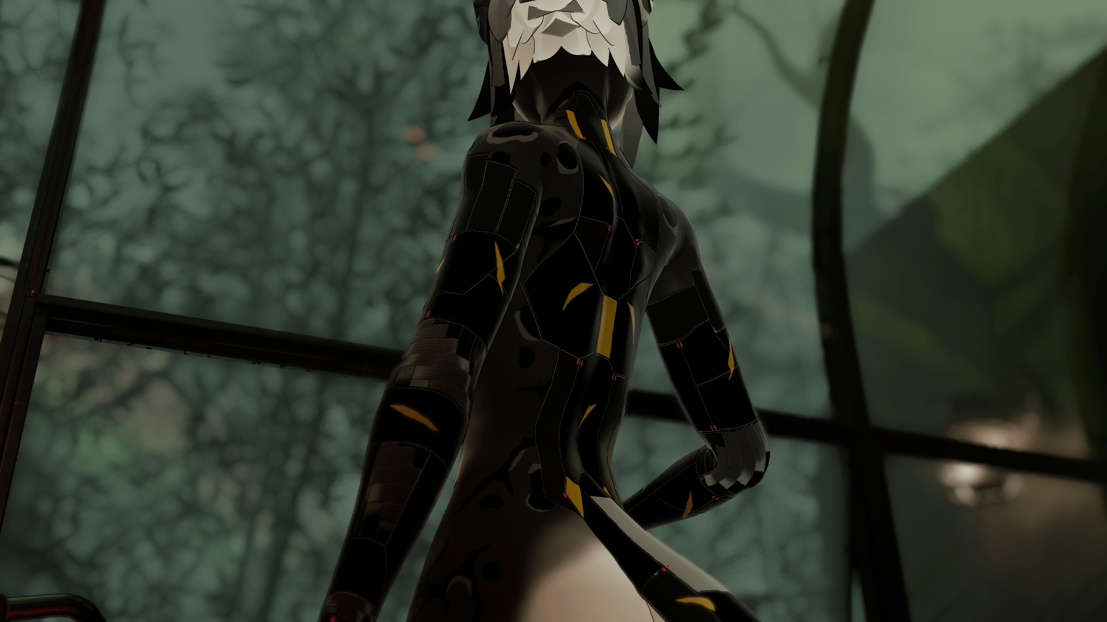 HouseKat /// Black Cyber Bengal - Vixine Texture