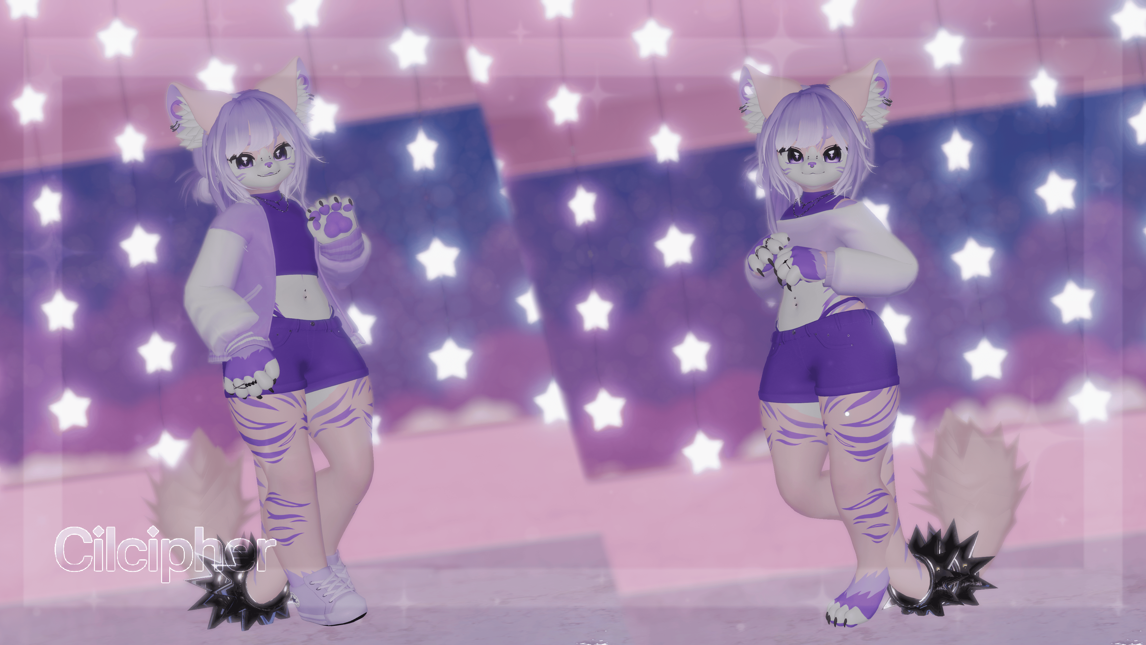 Lilac | PC + Quest | VRCFT | Deira