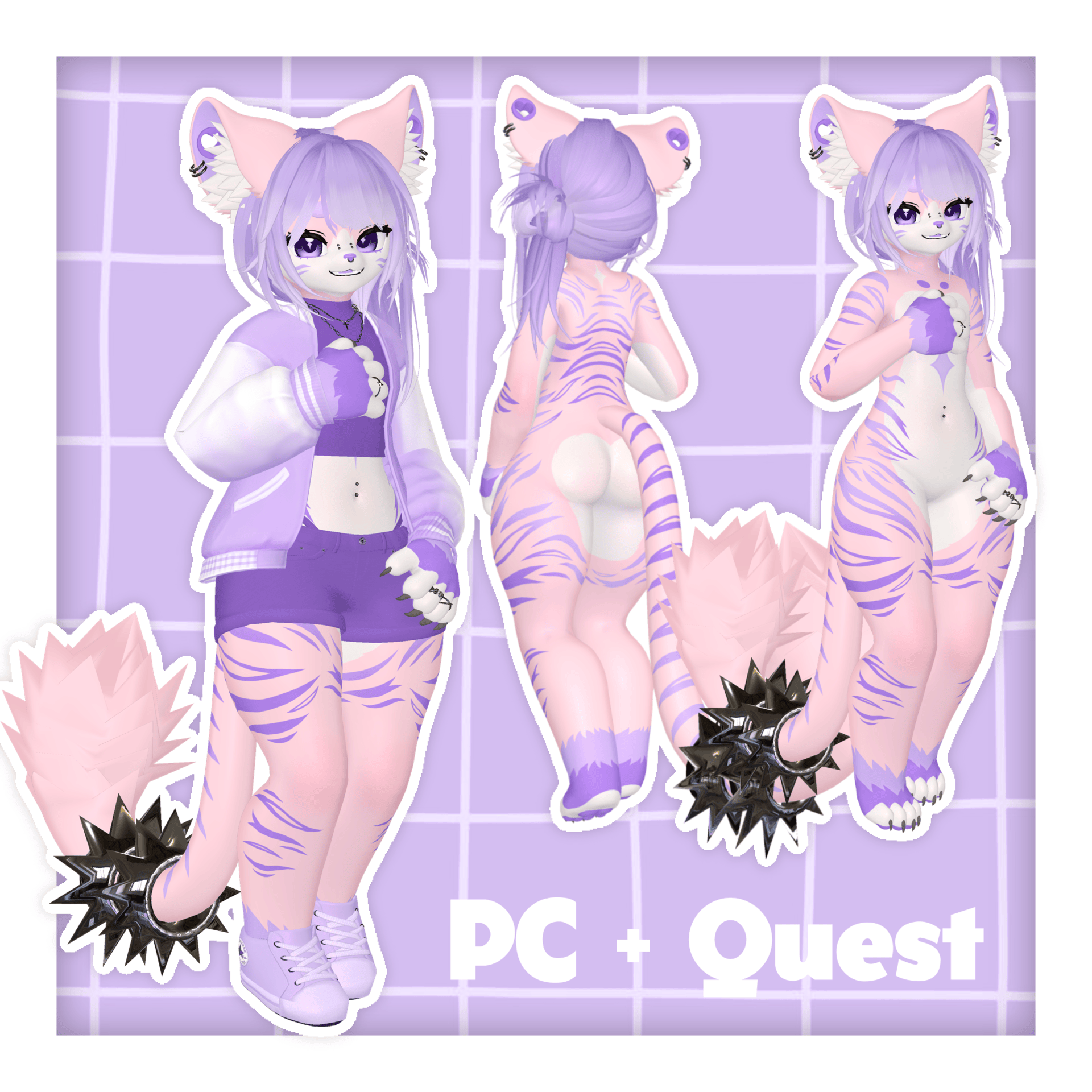 Lilac | PC + Quest | VRCFT | Deira