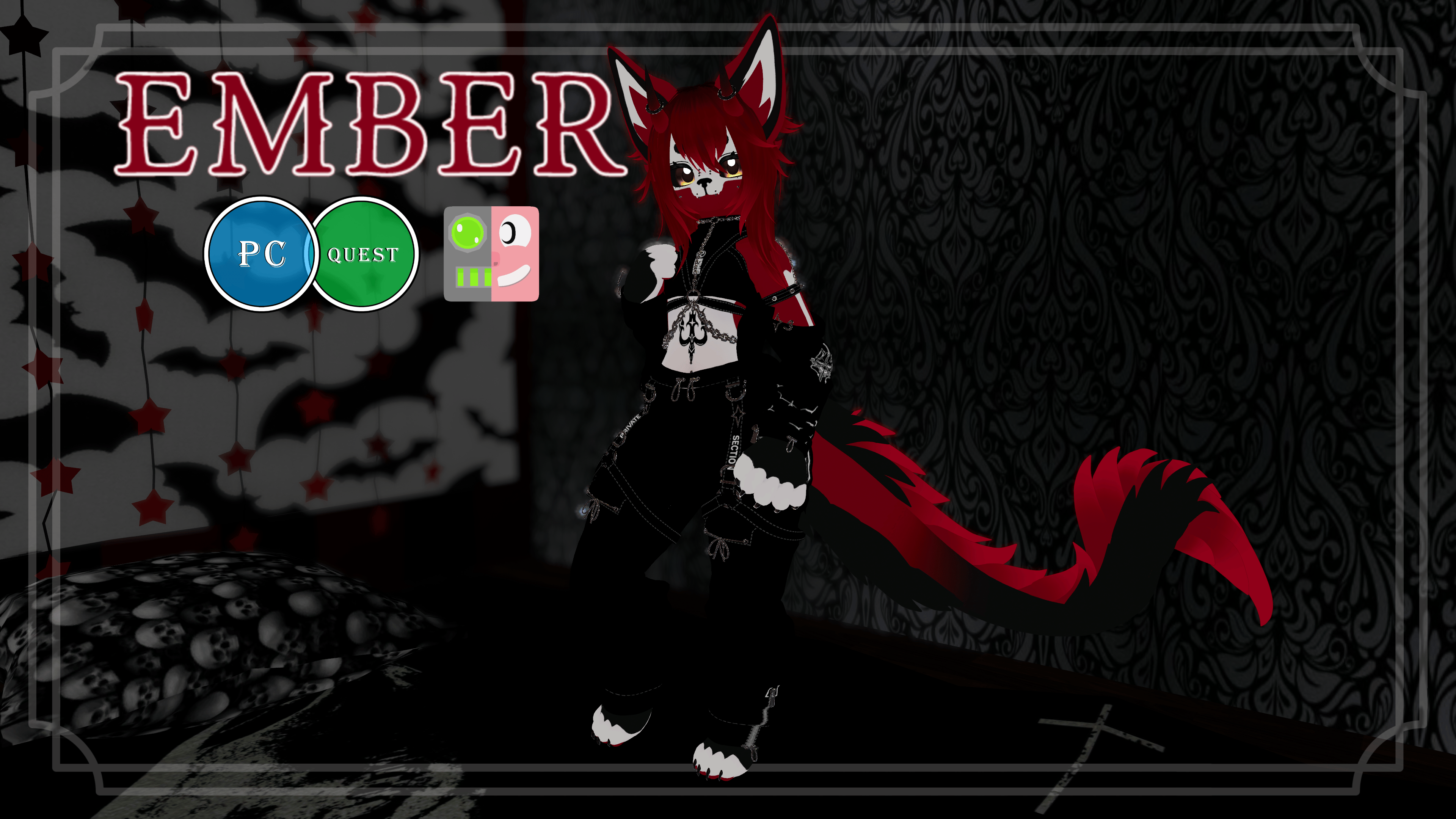 Ember | PC + Quest | VRCFT | Deira neo