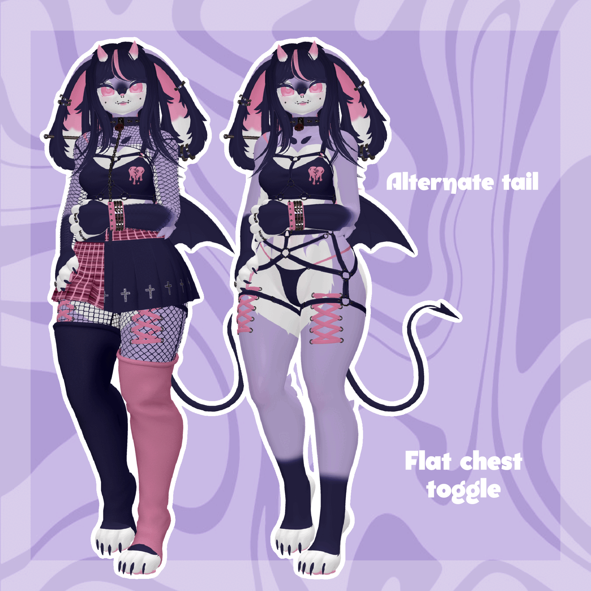 Kaelyn/Mae bundle | PC + Quest | VRCFT