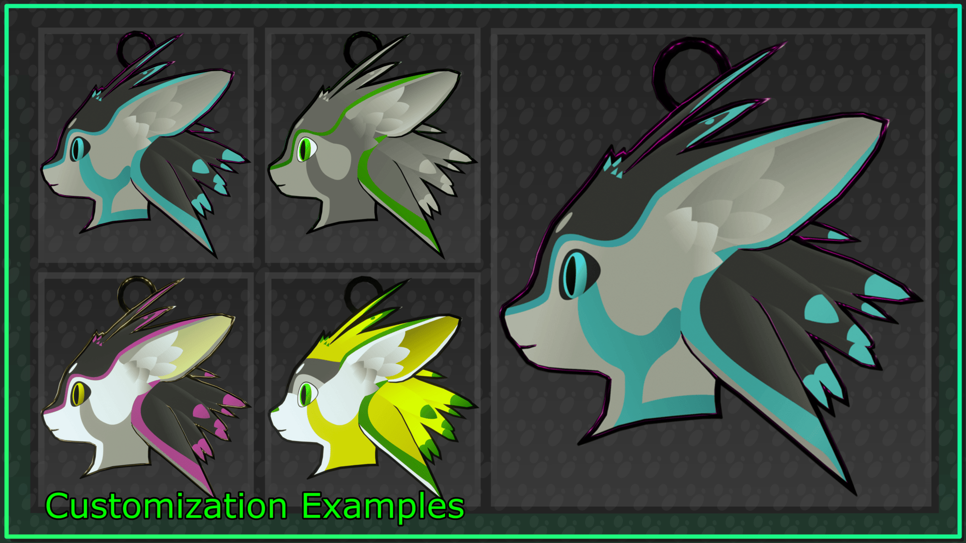 Spiri'vali Tag (DIY Kit, Easily Customizable!)