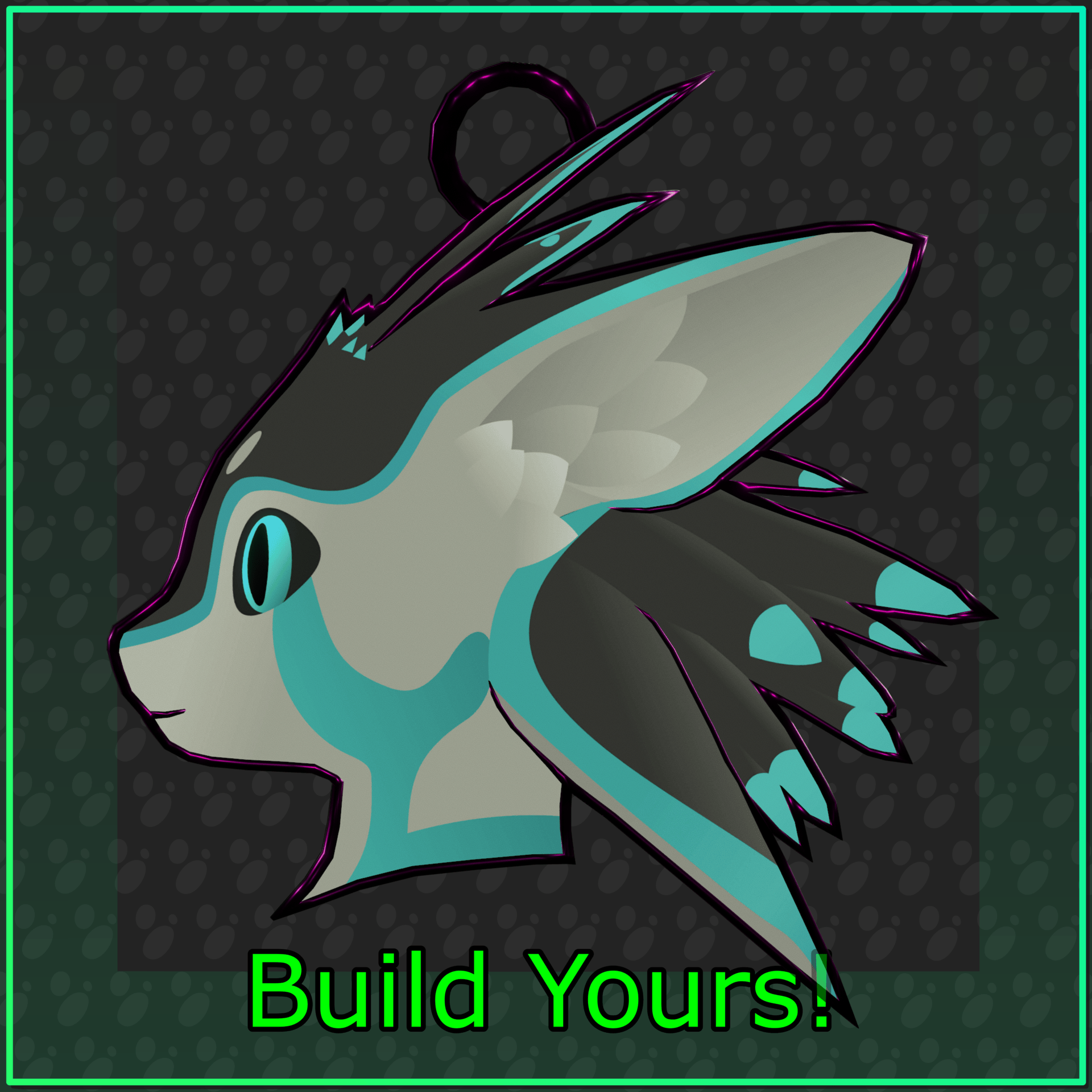 Spiri'vali Tag  (DIY Kit, Easily Customizable!)