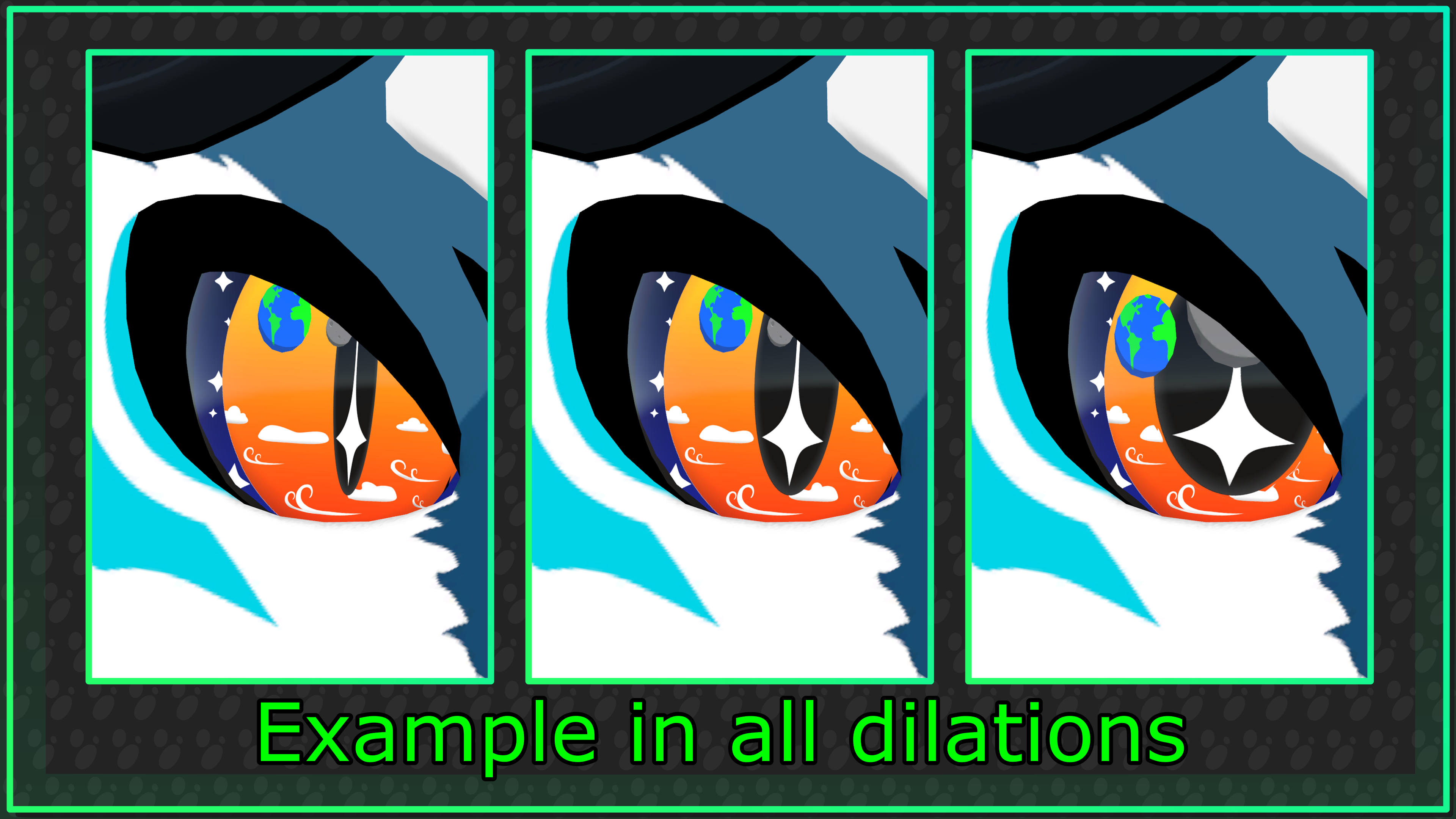 Sunset Takeoff Eyes (Texture for Novabeast)