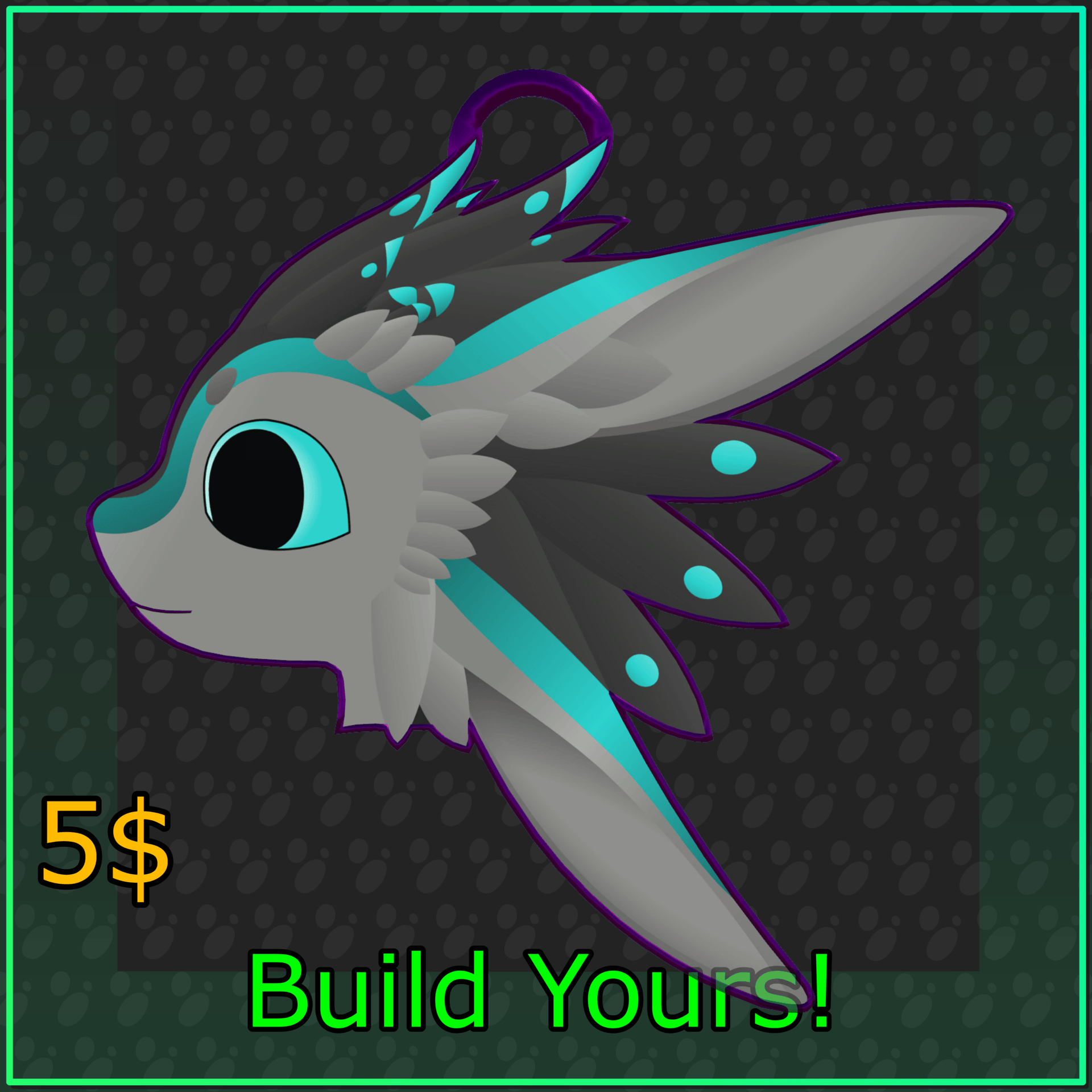Da'vali Tag  (DIY Kit, Easily Customizable!)