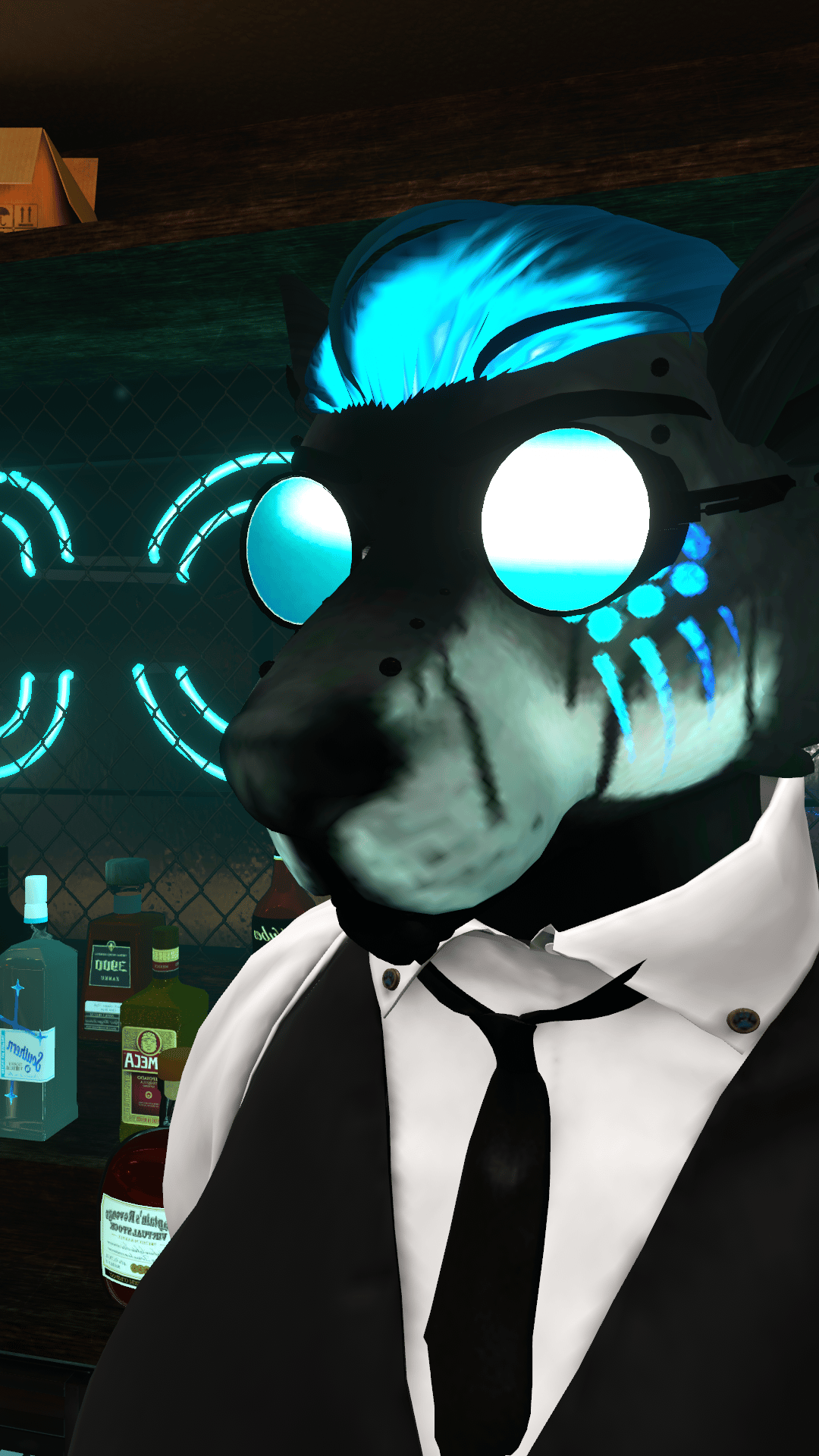 Retro Goth Glasses