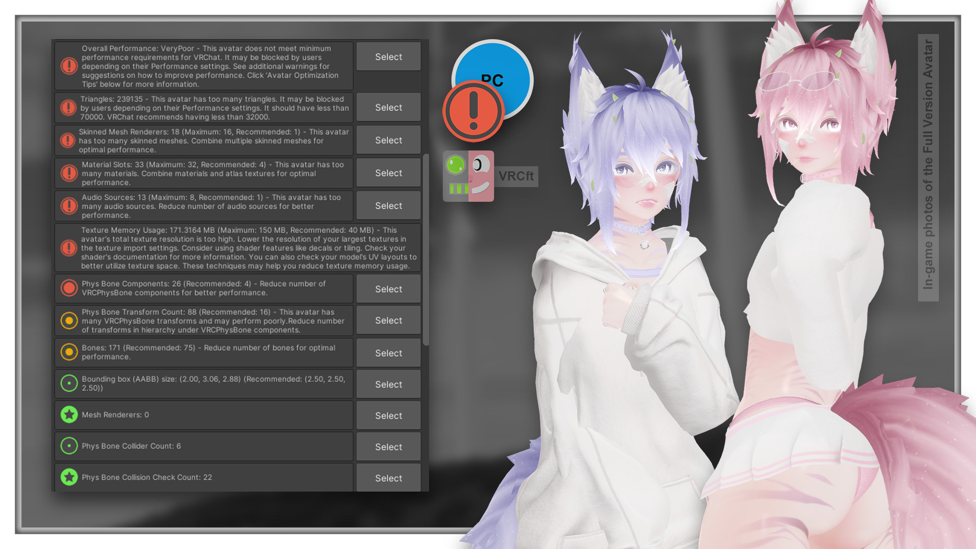 Theo ✦ Femboy ✦ Face Tracking ✦ PC + Quest