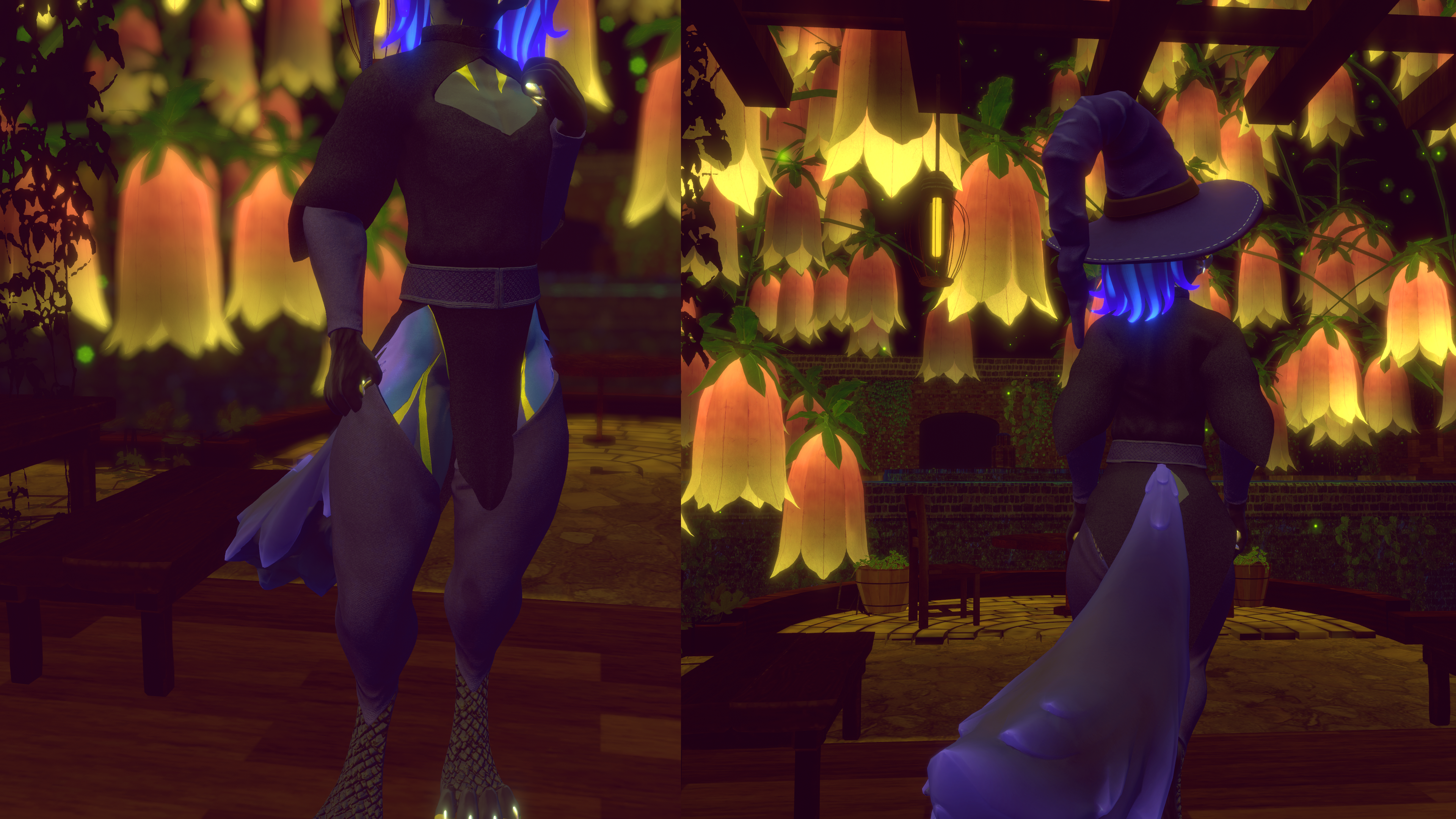Witch / Mage / Fighter outfit (Viwi, Rexouium, Waggan, Novabeast, Nardoragon)