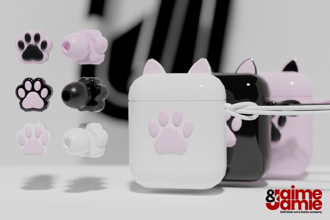 Earmuff/Toggle Earphones for VRC || Jaime&Jamie