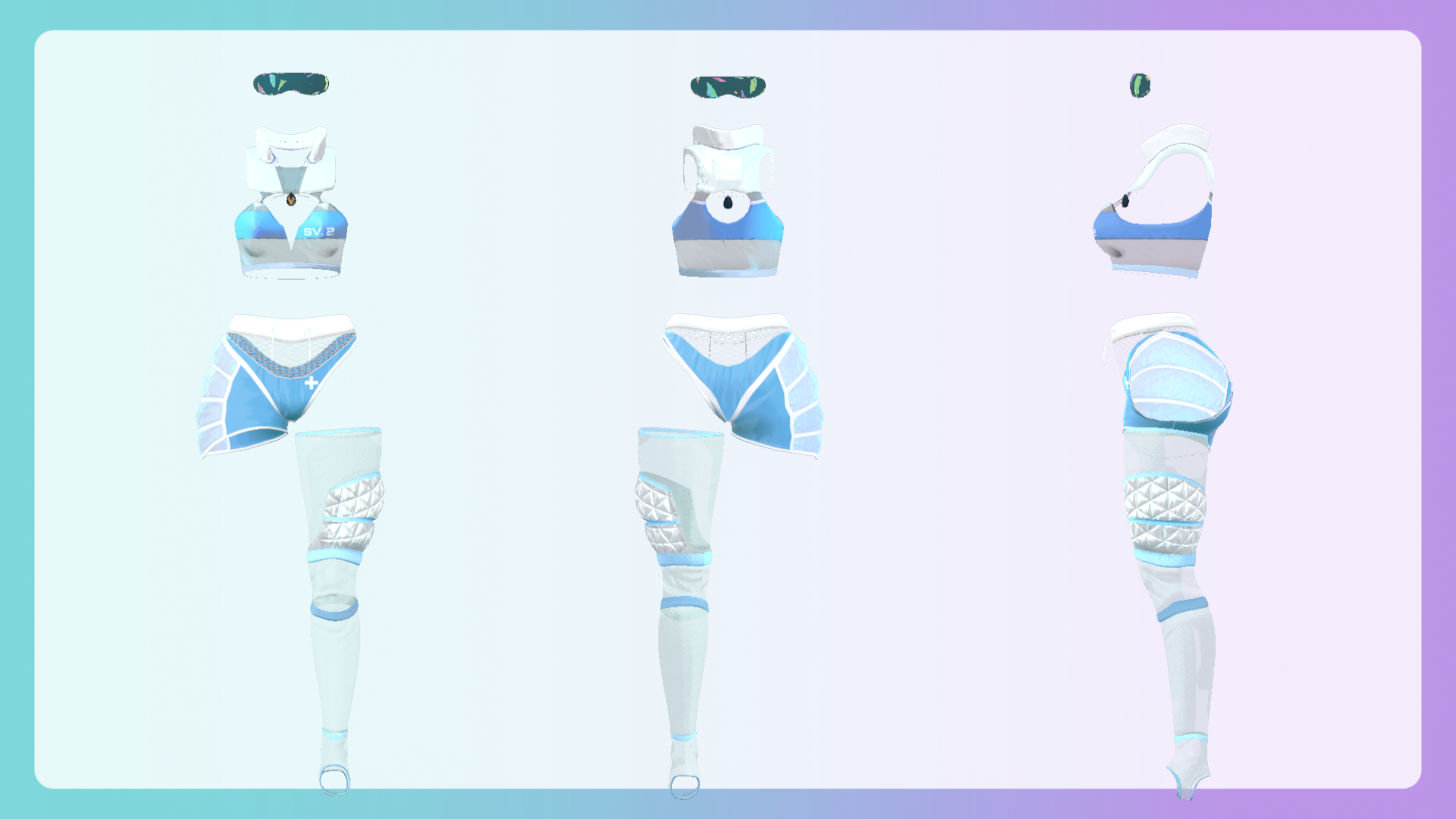 AquaShine Outfit (ZinPia RP BASE)