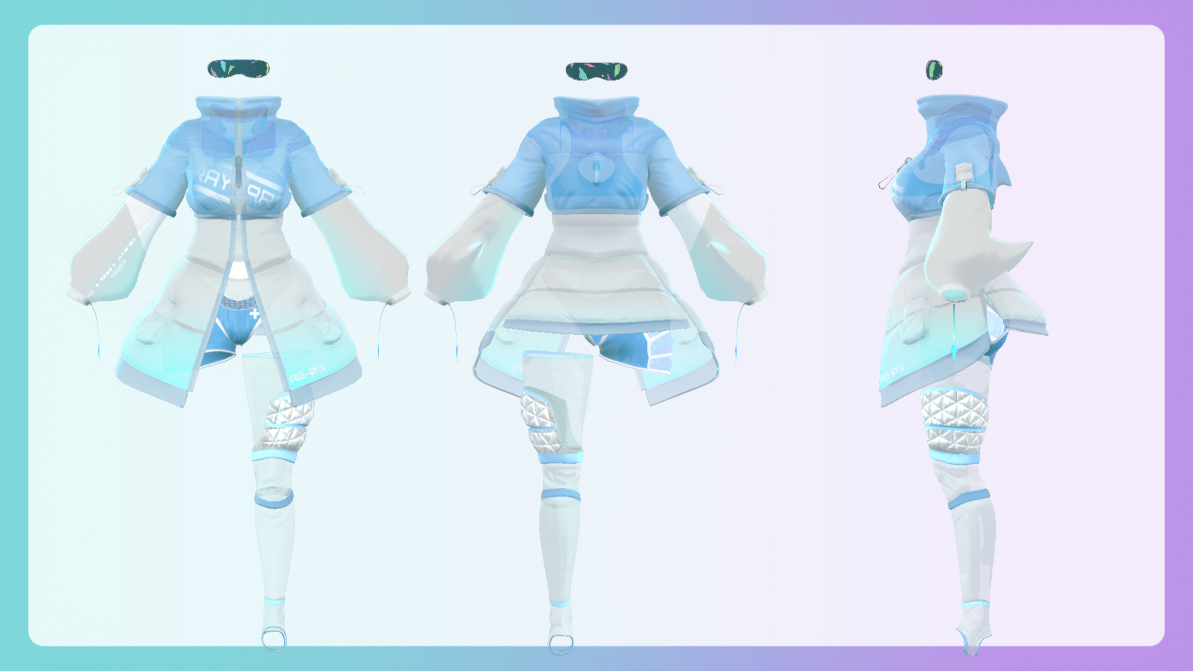 AquaShine Outfit (ZinPia RP BASE)