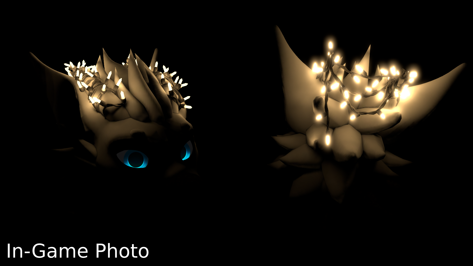 Nardoragon Glowing Horn Christmas Lights