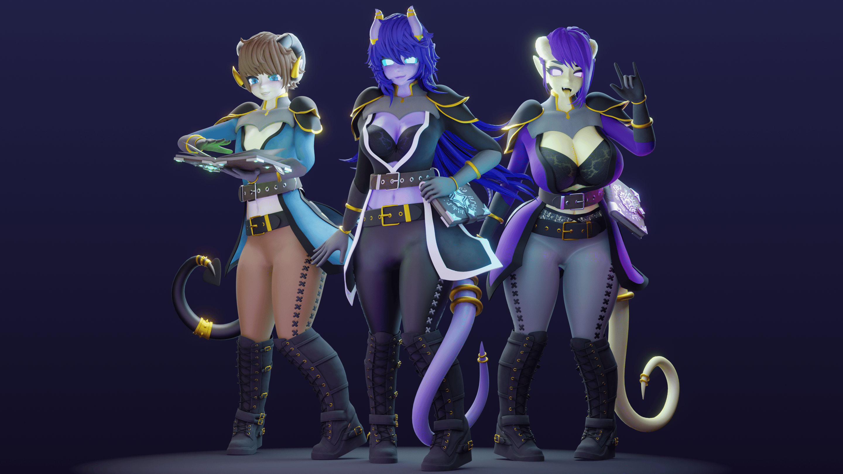 Mage Robes for Panda Base/Spectrum/Winter Base (Commercial use allowed)