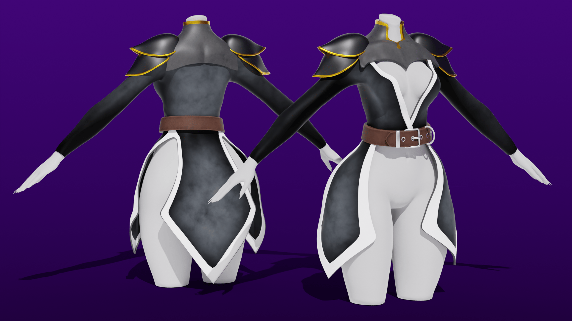 Mage Robes for Panda Base/Spectrum/Winter Base (Commercial use allowed)