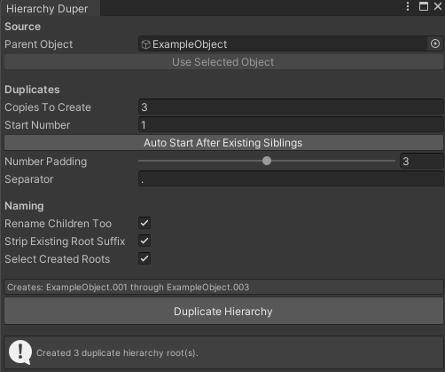 Hierarchy Duper | Batch Duplication Made Easy
