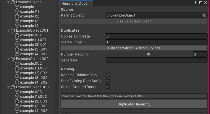 Hierarchy Duper | Batch Duplication Made Easy