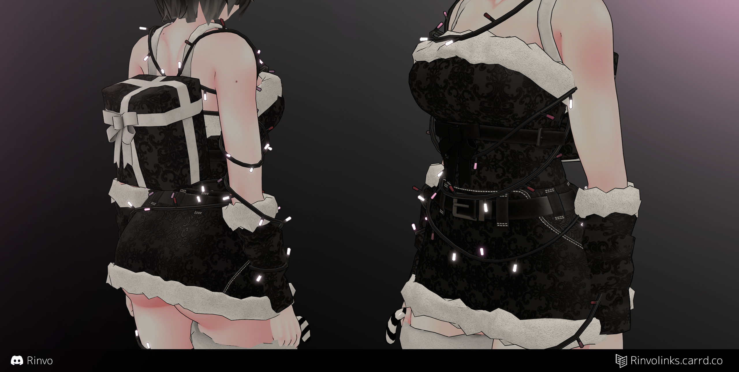 Christmas Outfit (Rigged for GodMagician, Rindo, ZinFit, VRBase Egirl, Anime, Celestia)