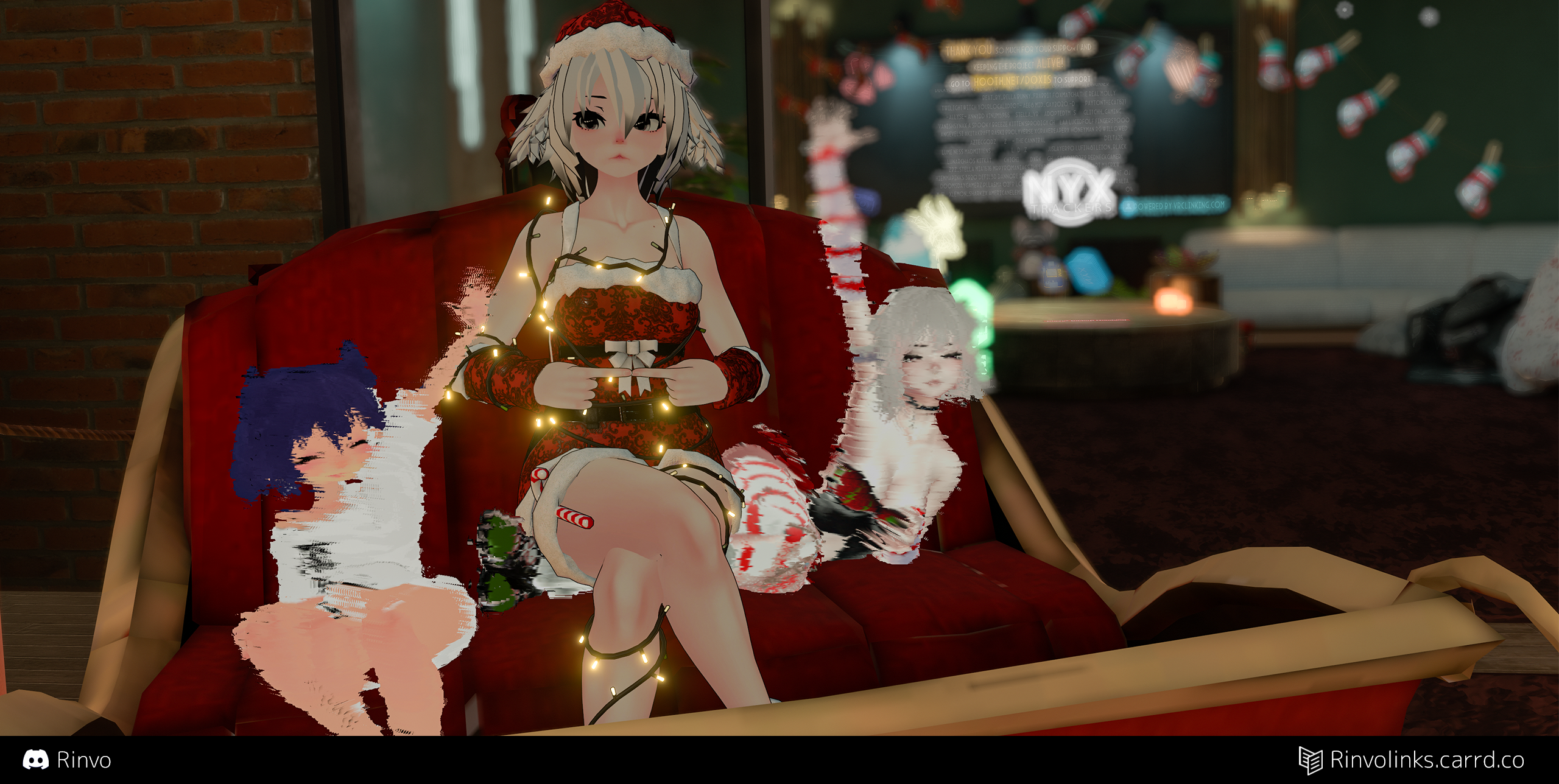 Christmas Outfit (Rigged for GodMagician, Rindo, ZinFit, VRBase Egirl, Anime, Celestia)