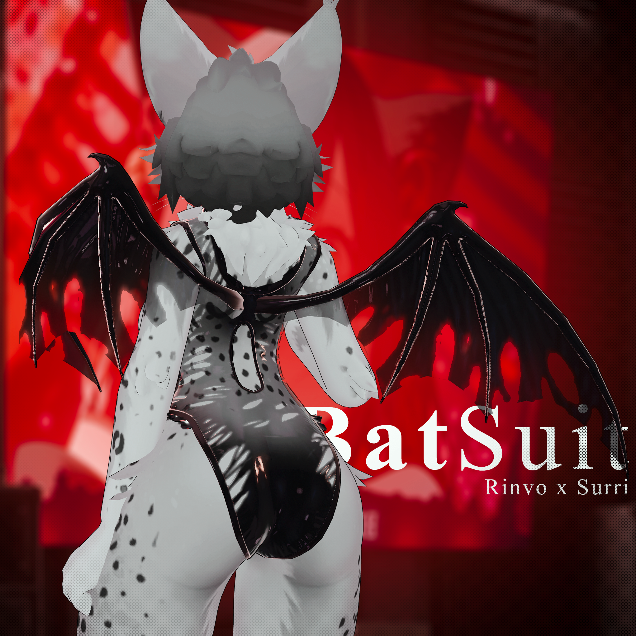 Rinvo's Batsuit (Rigged for VRBase Egirl, Anime, GodMagician, Fiya, Yip, Delphy Kobo and Saki)
