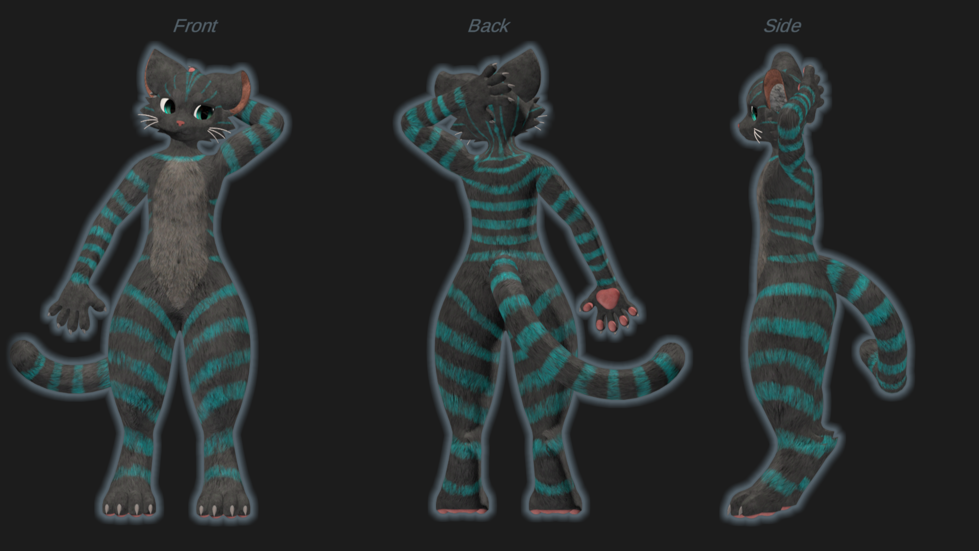 Cheshire Cat Mayu Texture