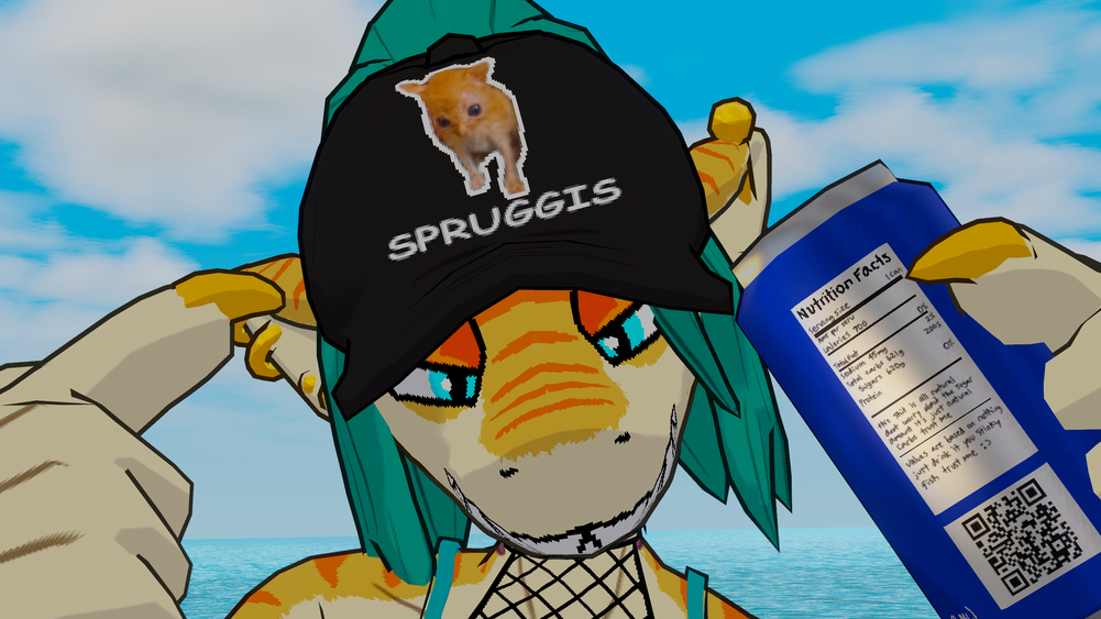 Waterpark Shark, Furry Avatar for VRChat