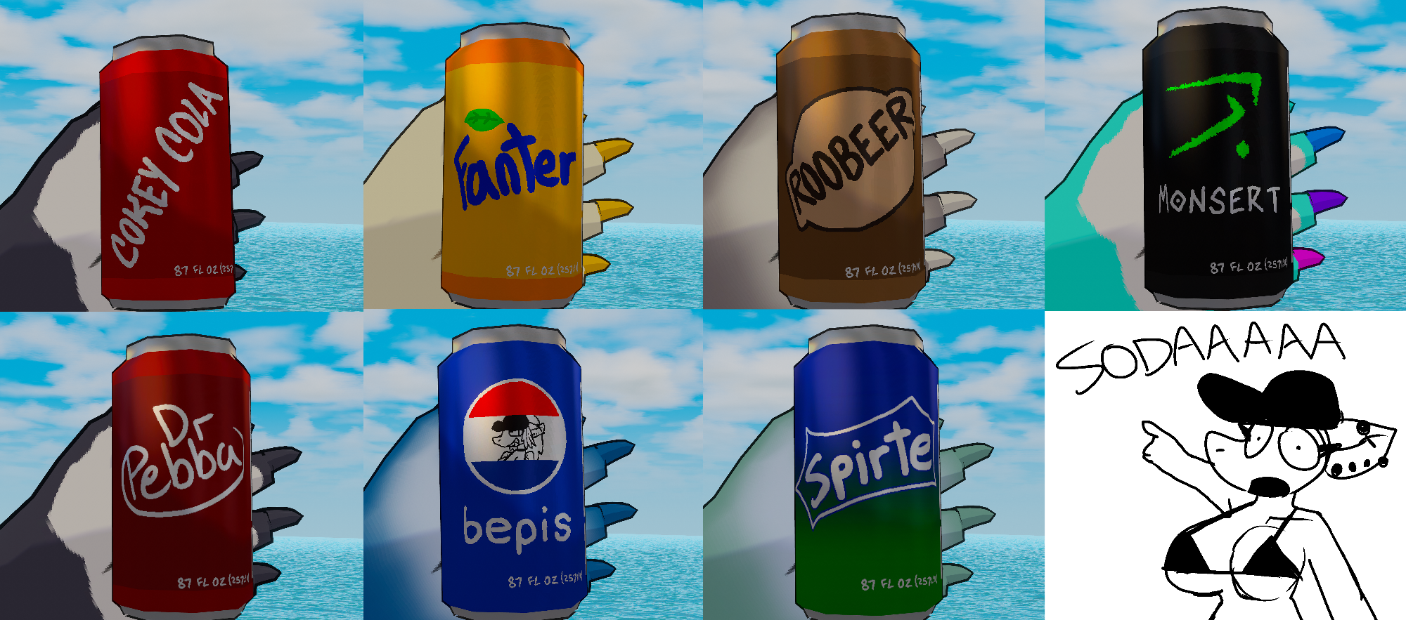 Waterpark Shark, Furry Avatar for VRChat