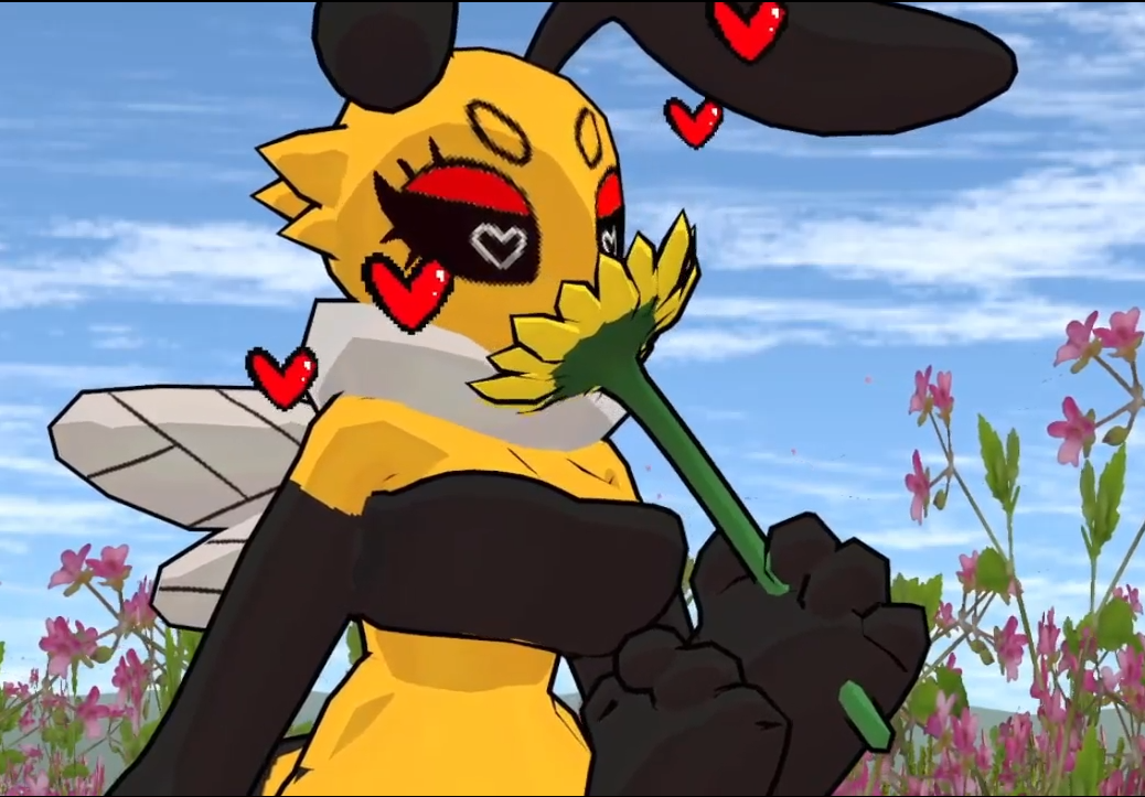 Bumbling Bee, Furry Avatar for VRChat