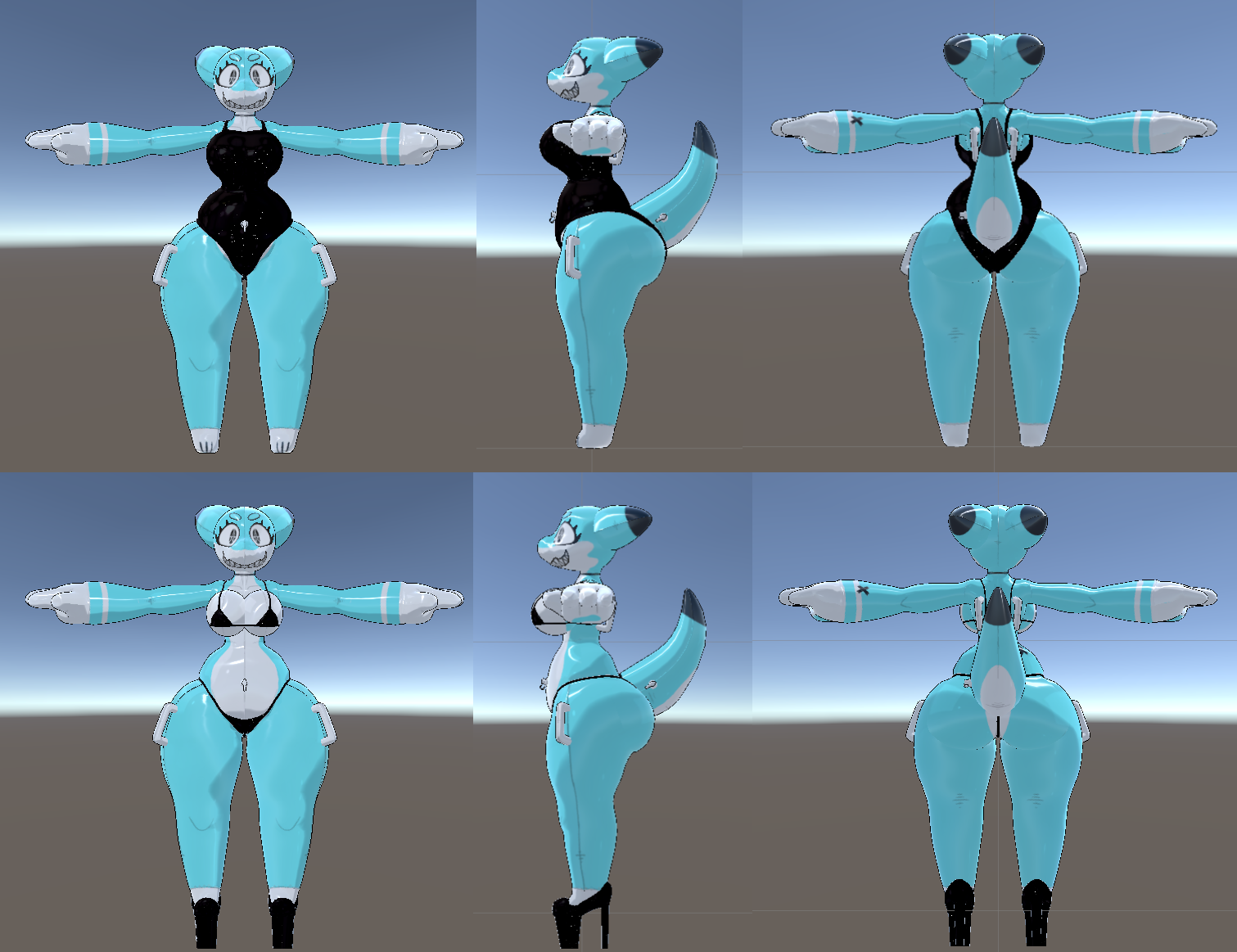 Funny Furry Floaty, Pooltoy Avatar for VRChat