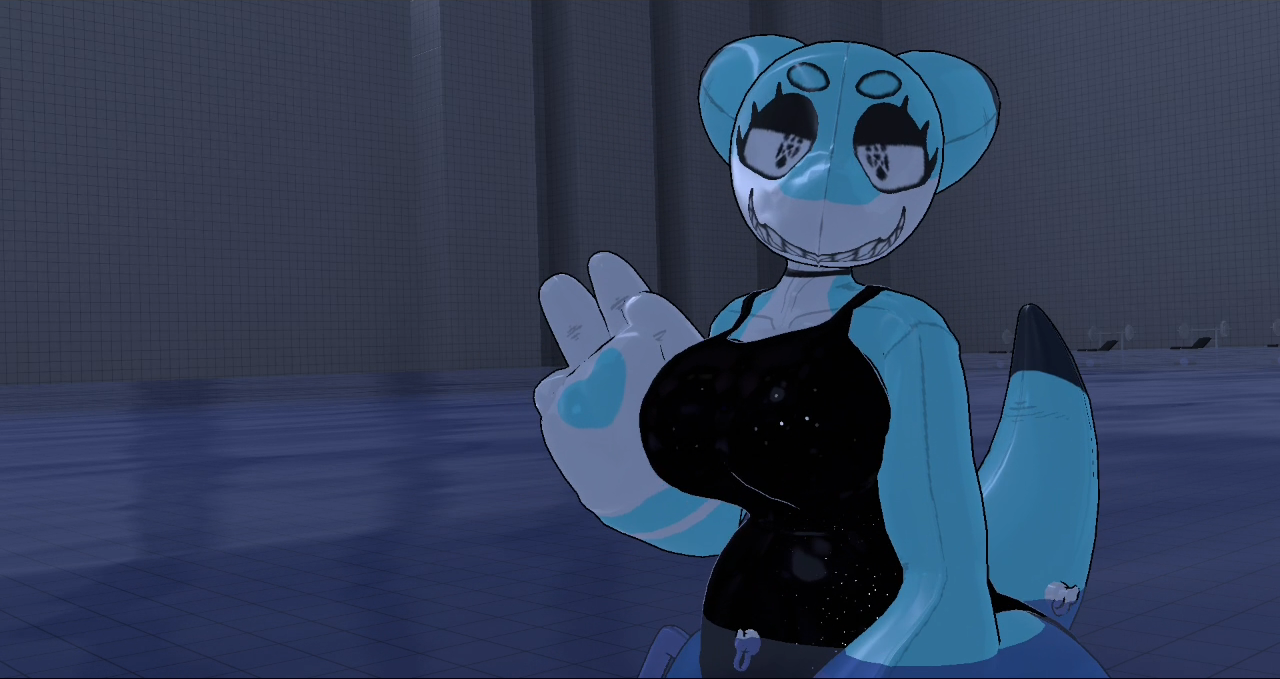 Funny Furry Floaty, Pooltoy Avatar for VRChat