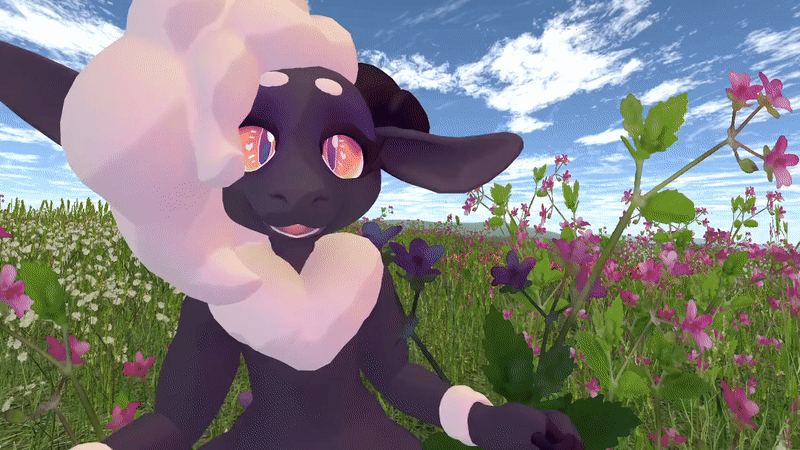 Sleepy Sheep, VRChat Furry Avatar
