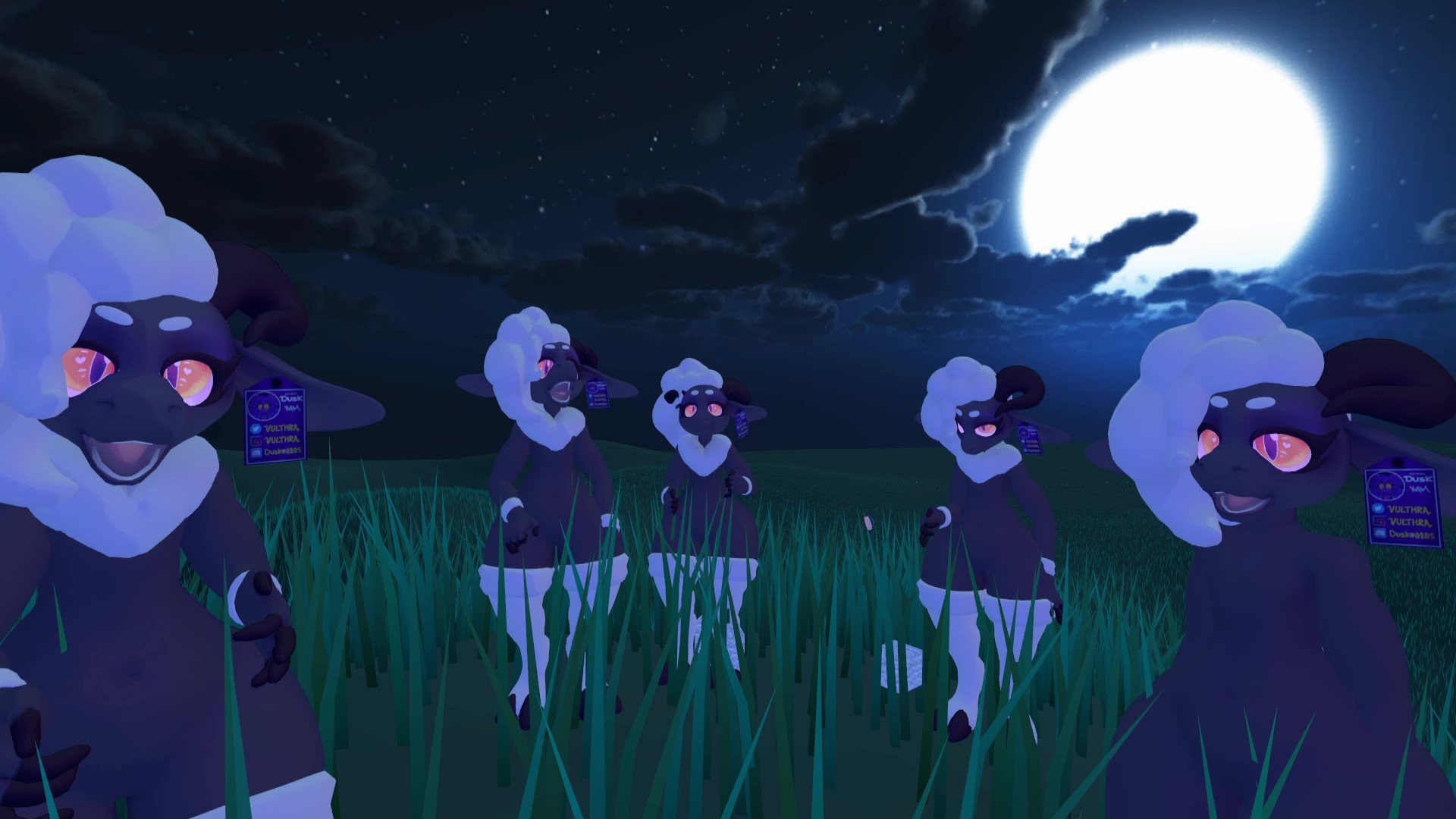 Sleepy Sheep, VRChat Furry Avatar