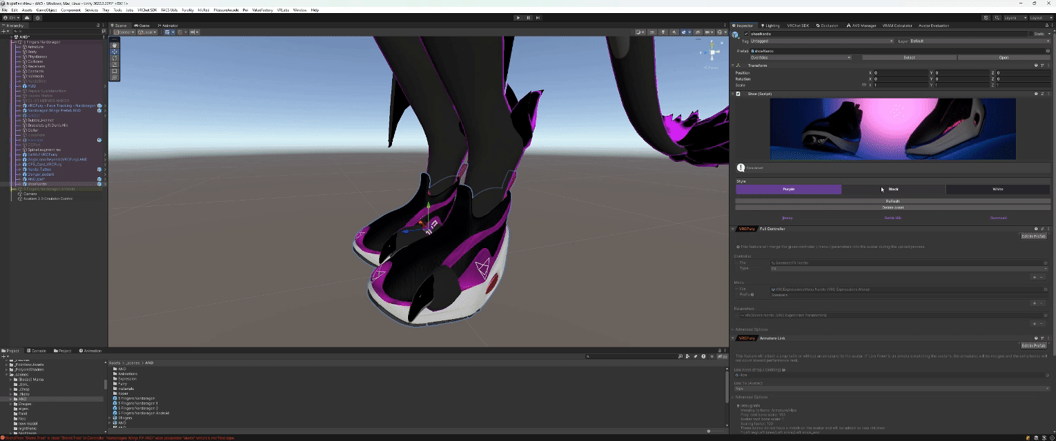 CyberFur Sneakers Nardoragon