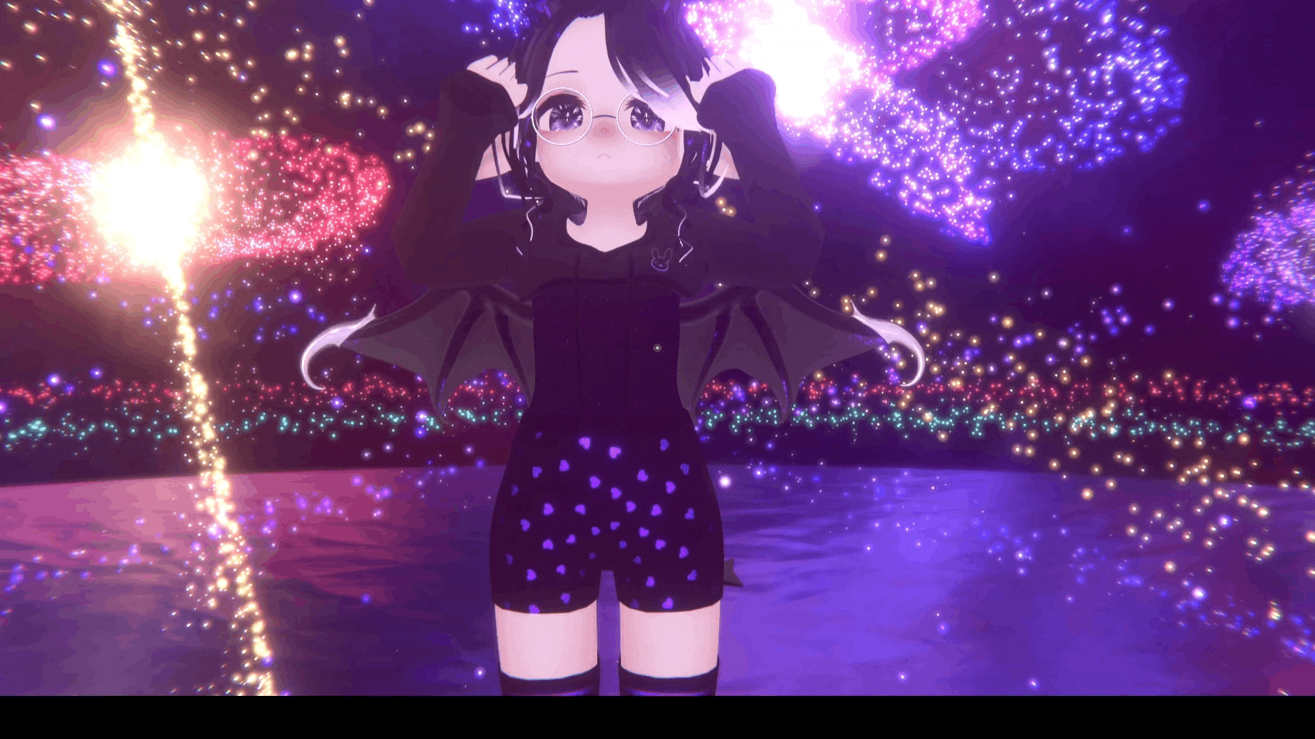 🦇Klohe the Cuddle Demon🦇 PC & Quest 🔵🟢 (Chibi)
