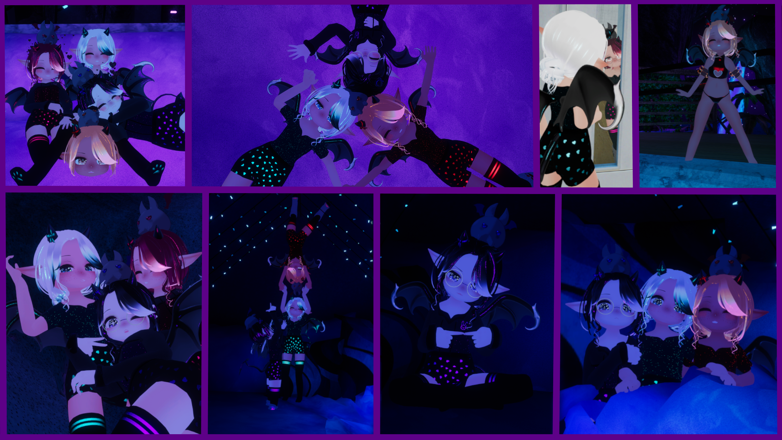 🦇Klohe the Cuddle Demon🦇 PC & Quest 🔵🟢 (Chibi)